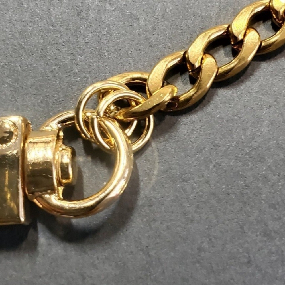 Chunky Necklace Bracelet Chain Set, Blank | Good for Lock & Key - Picture 4 of 4